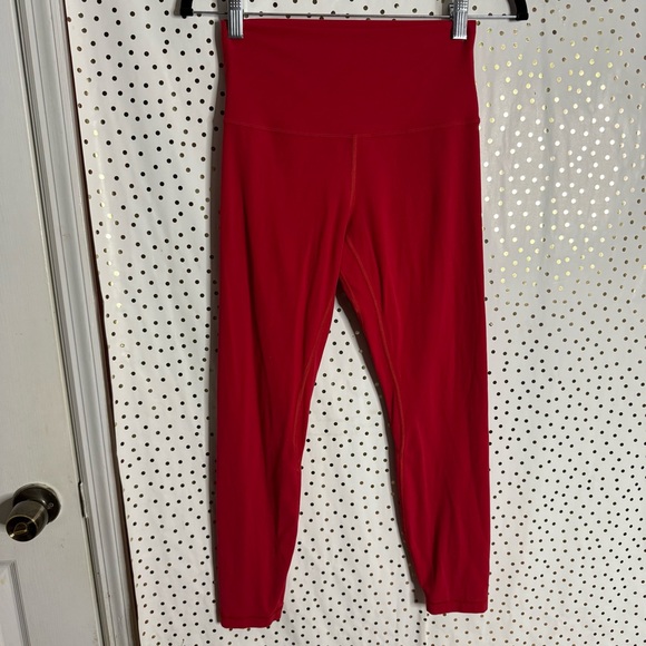 Lululemon Align Pants Red - Picture 1 of 11